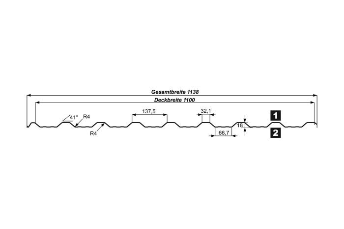T18DR Querschnitt