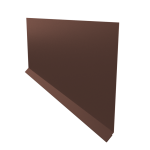 Ortgangblech RAL 8017