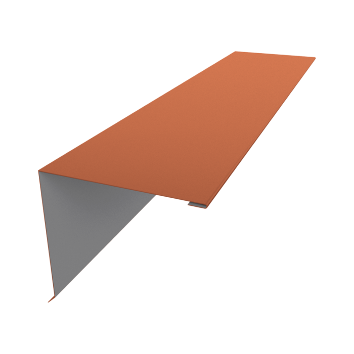 Pultdachfirst RAL 8004 Pultdachfirst RAL 8004