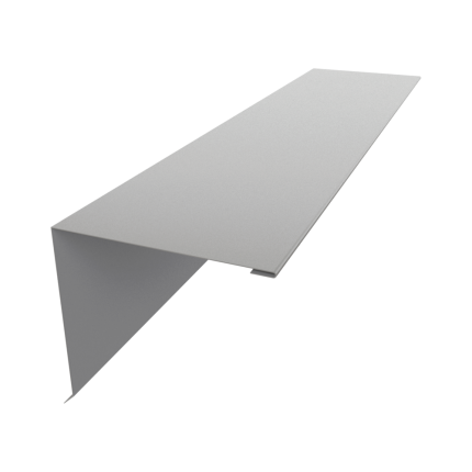 Pultdachfirst RAL 9007
