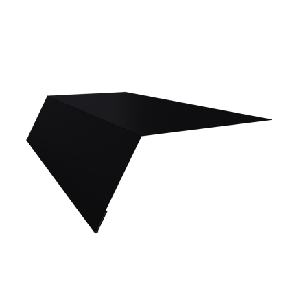 Traufblech RAL 9005