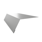 Traufblech RAL 9006