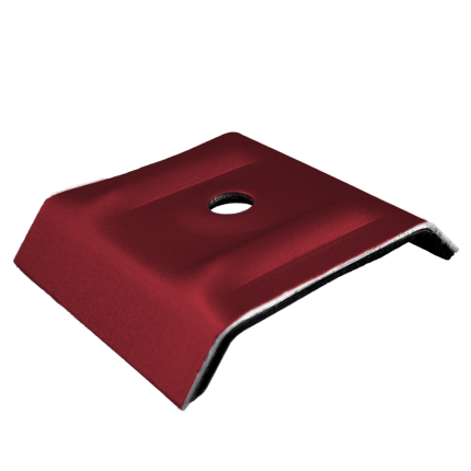 Dachkalotte in RAL 3005 Farbe